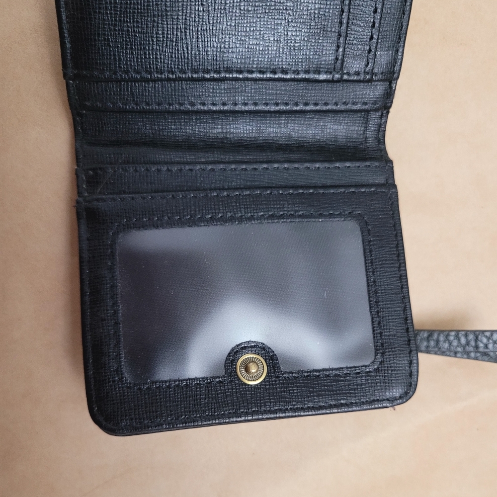 Fossil Small Bifold Wallet Brown Black - Picture 10 of 12
